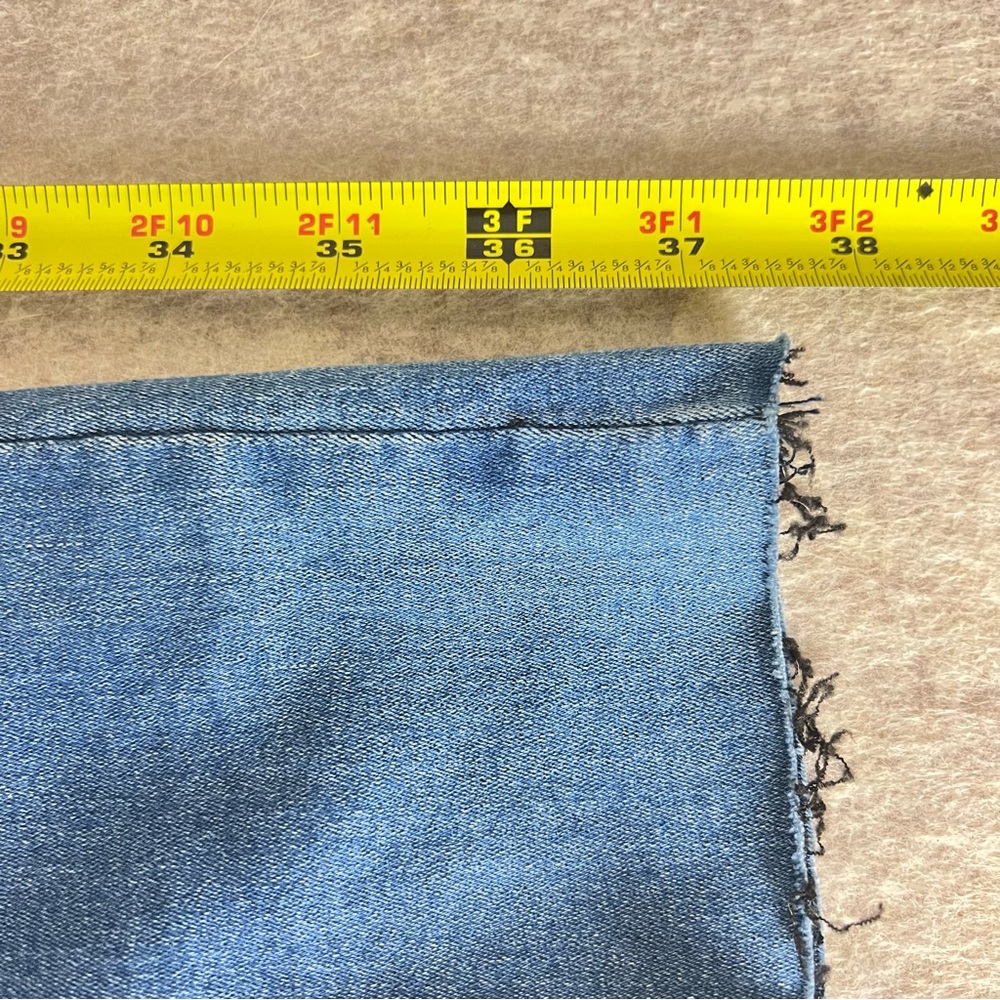 Free People Easy Goes IT Blue Women's Denim Jeggings - Size 30 - NWT - Picture 15 of 16